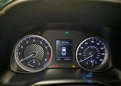 2019 Hyundai Elantra Sel z USA, uszkodzony, nr VIN 5NPD84LF3KH408791